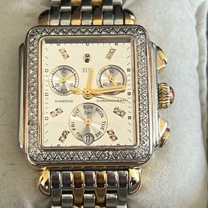 Extremely Rare Only 400 Made LIMITED EDITION Michele Deco DIAMOND WATCH